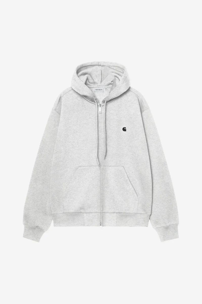 Carhartt Wip HOODED MACK JACKET Ash Heather / Black