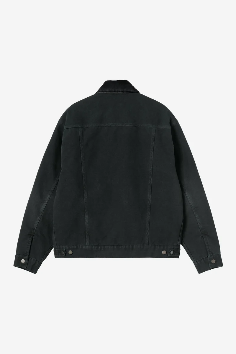 Carhartt Wip OG TRUCKER JACKET Black / Black stone canvas