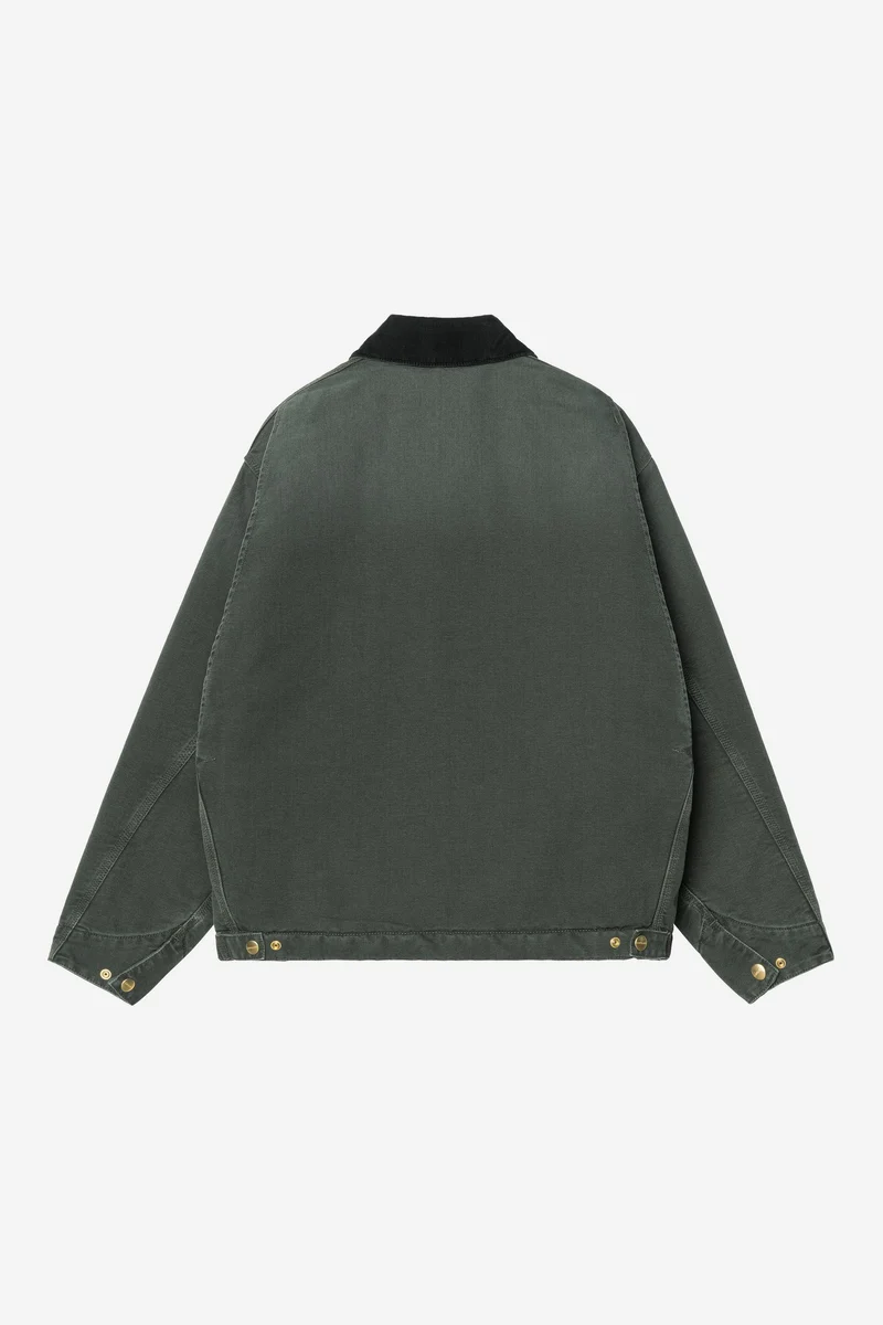 Carhartt Wip OG DETROIT JACKET Raven / Black stone canvas