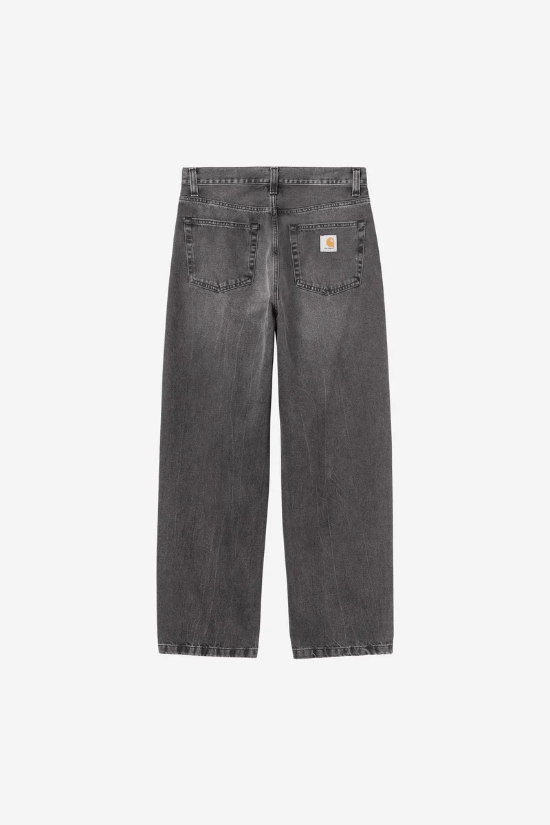 Carhartt Wip LANDON PANT Black marble used wash