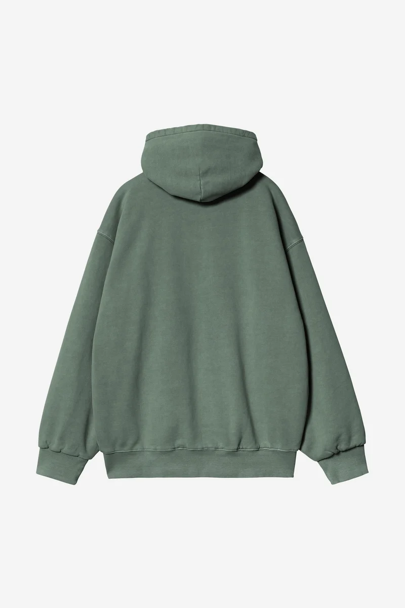 Carhartt Wip HOODED VISTA JACKET Dark Scarab garment dyed