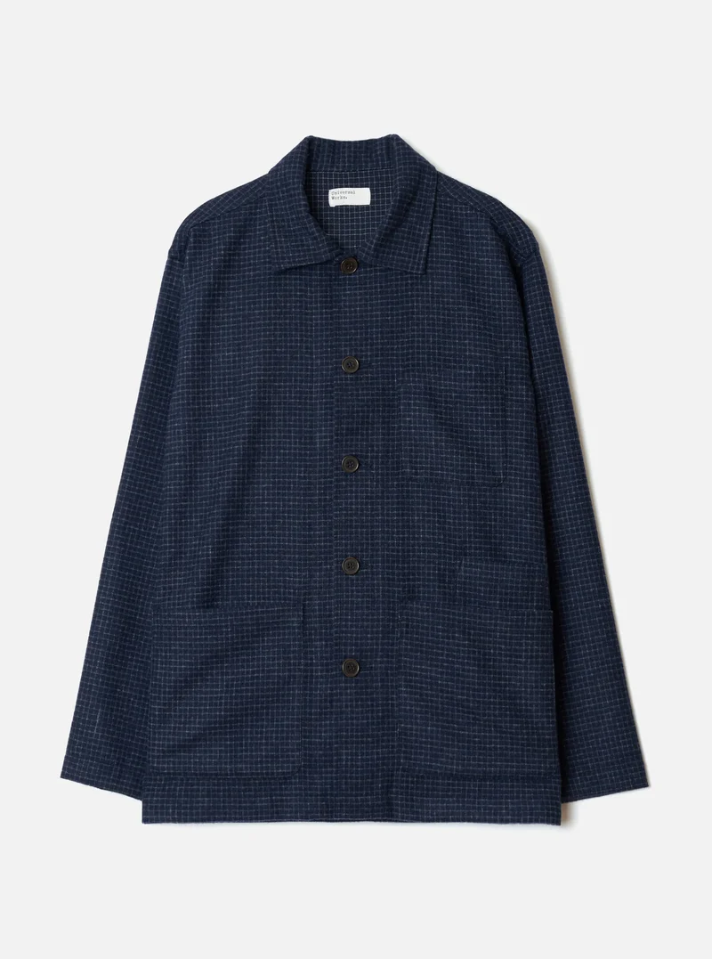 Harris Tweed Easy Jacket - Blue