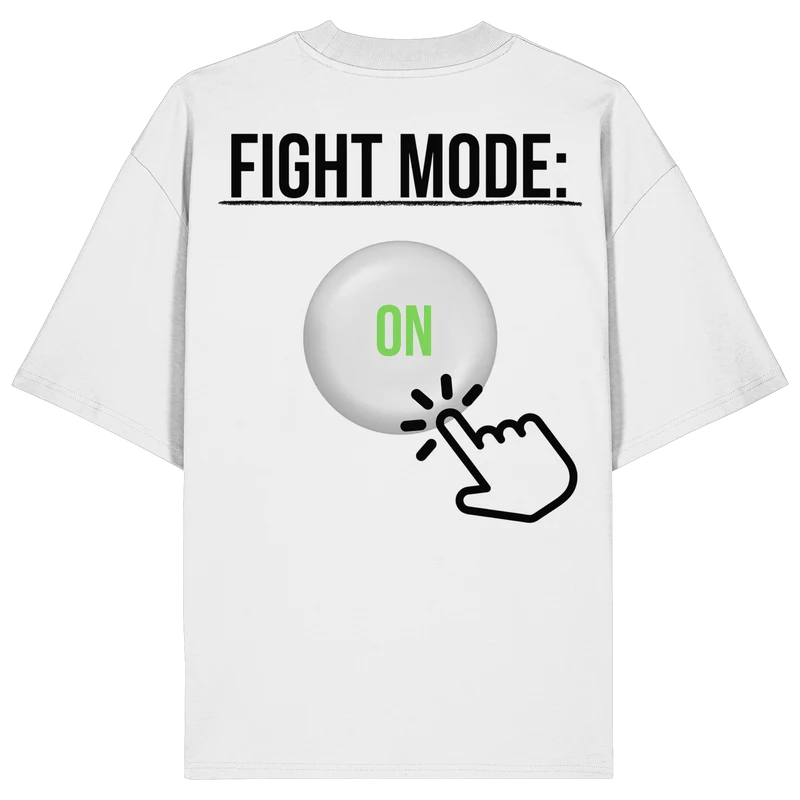 Fight Mode MuayThai No10 - Organic Oversize Shirt