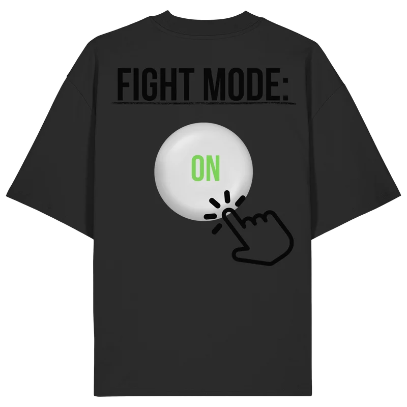 Fight Mode MuayThai No10 - Organic Oversize Shirt
