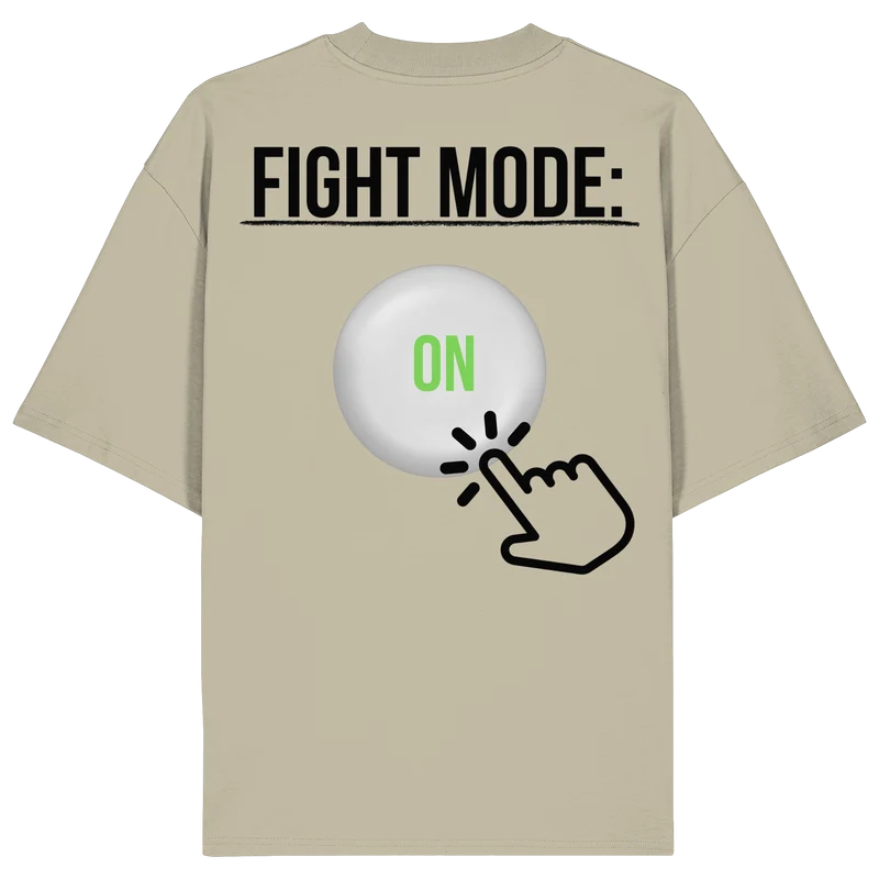 Fight Mode MuayThai No10 - Organic Oversize Shirt