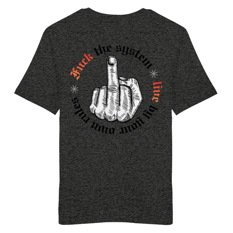 Fuck The System Gold No48 - Organic Shirt