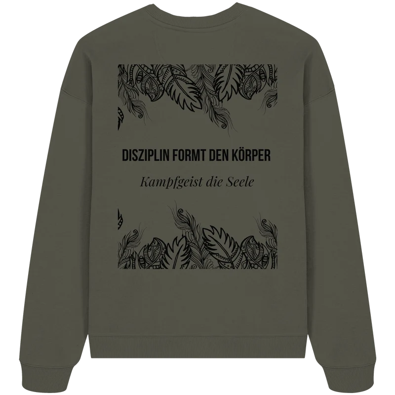 Kampfgeist Muaythai No9 - Organic Oversize Sweatshirt