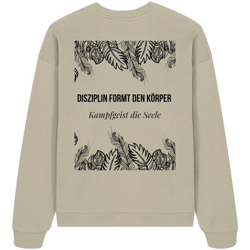 Kampfgeist Muaythai No9 - Organic Oversize Sweatshirt