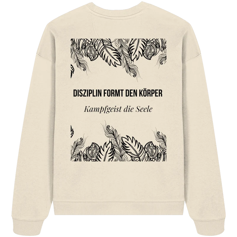 Kampfgeist Muaythai No9 - Organic Oversize Sweatshirt