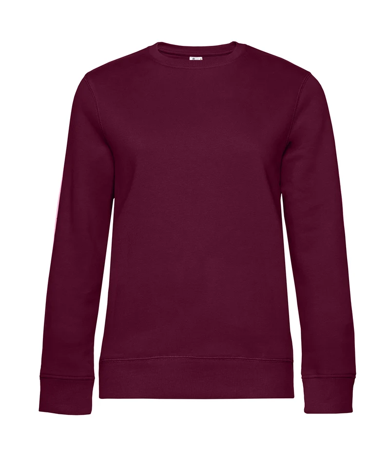 Dark Cherry - B&C Queen crew neck