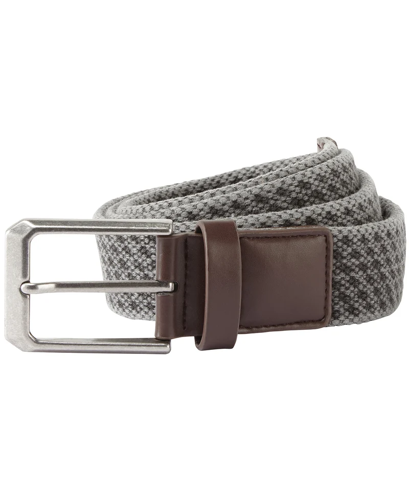 Slate - Men's vintage wash canvas belt