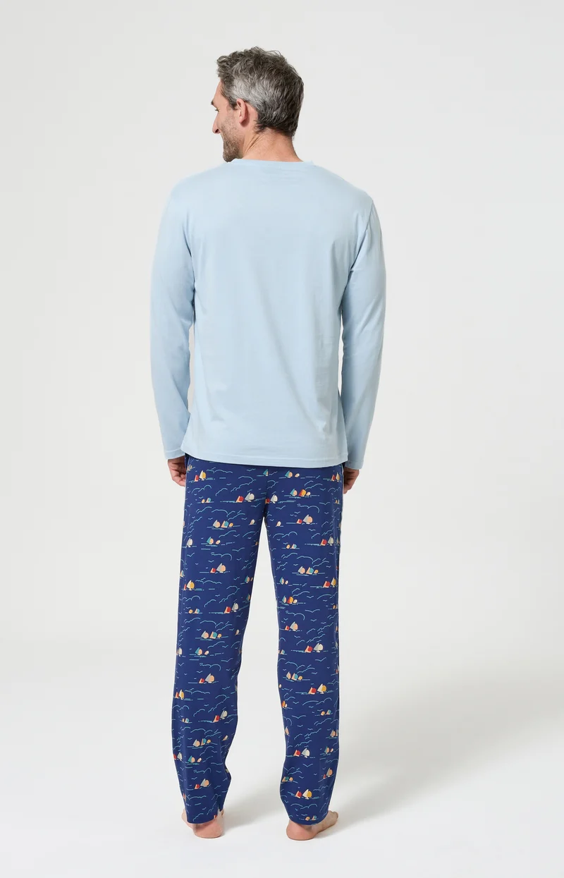 Pyjama en jersey de coton léger - Tranquill'été