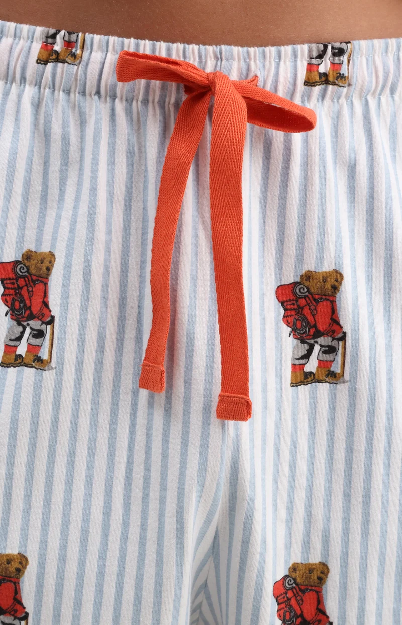 Pyjashort en jersey de coton léger - Randonneur