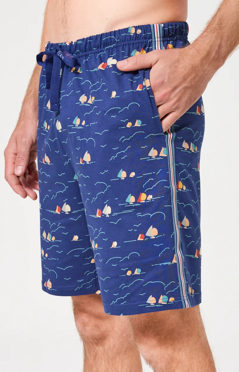 Pyjashort en jersey de coton léger - Tranquill'été