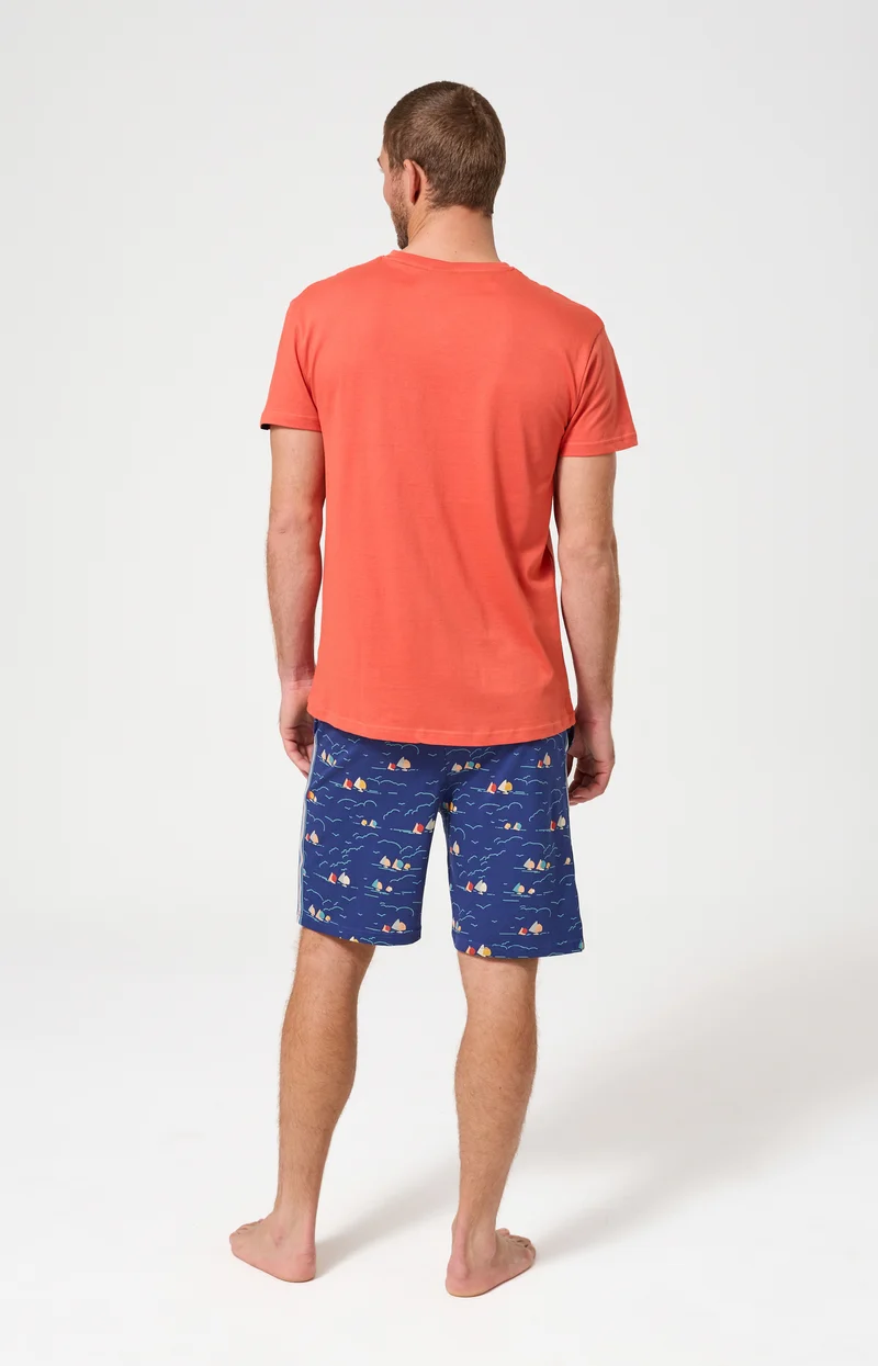 Pyjashort en jersey de coton léger - Tranquill'été