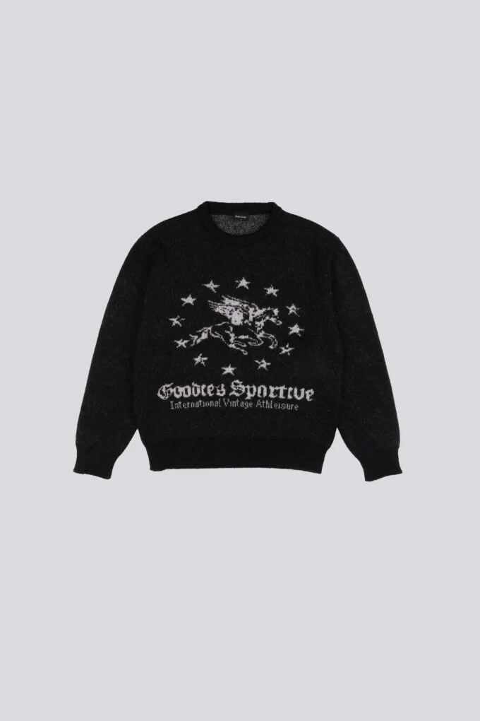 Goodies Sportive Bean Knit Black