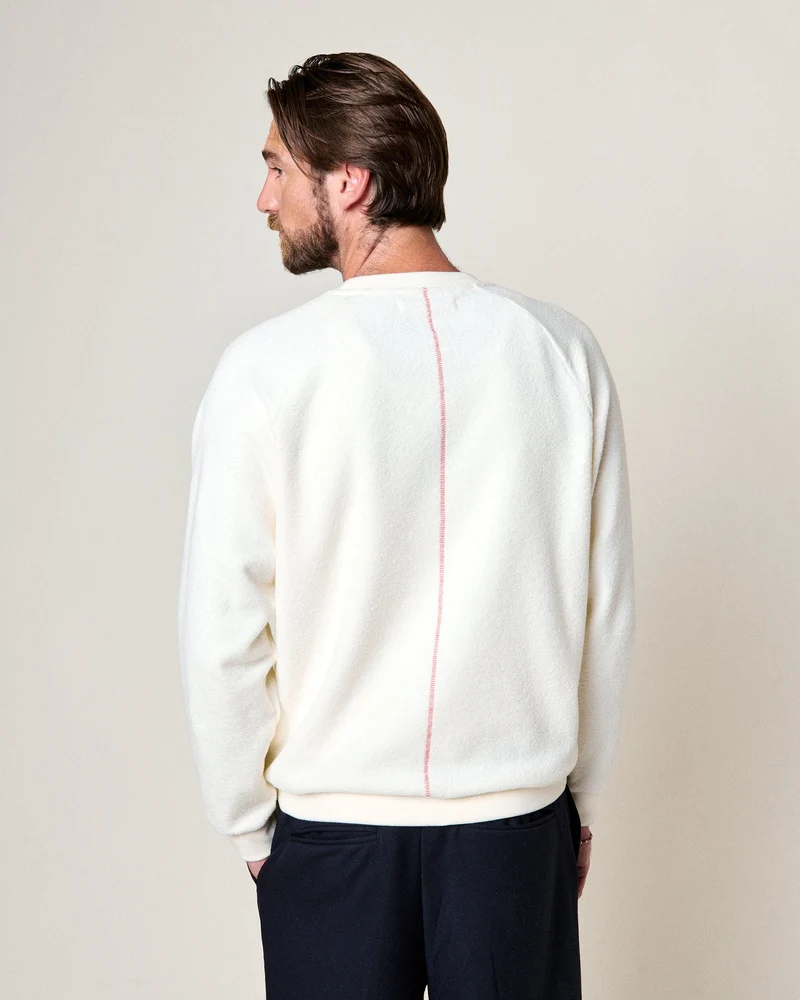 HOMECORE SWEATSHIRT AQUAE ECRU