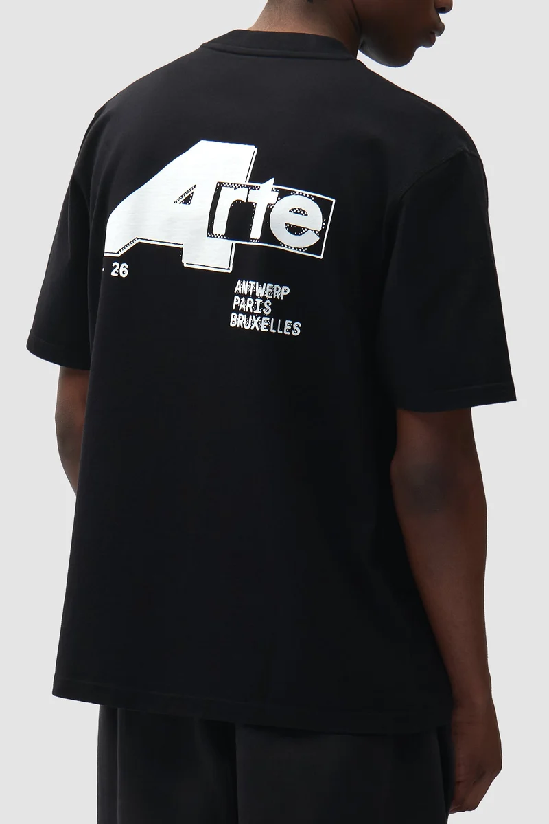 Arte Antwerp BIG A S/S TEE Black