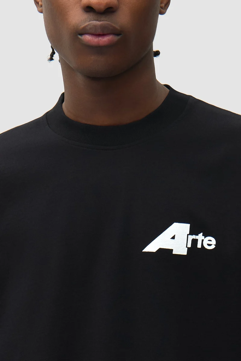 Arte Antwerp BIG A S/S TEE Black