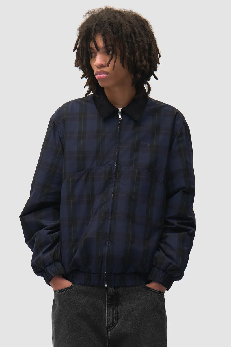 Arte Antwerp ARC PLAID JACKET Black