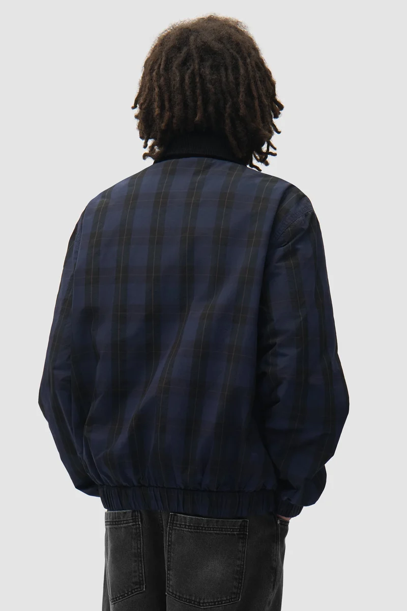 Arte Antwerp ARC PLAID JACKET Black