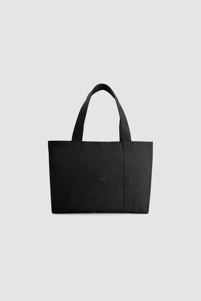 Arte Antwerp CANVAS TOTE BAG Black