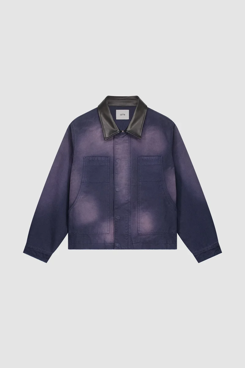 Arte Antwerp Sunfade Atelier Jacket Navy