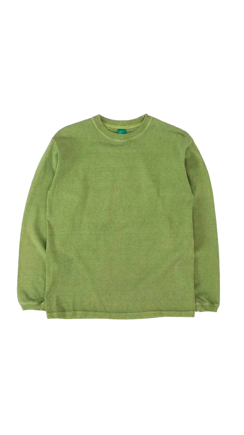 Good On - L/S Crew Tee - P/Matcha Manche long