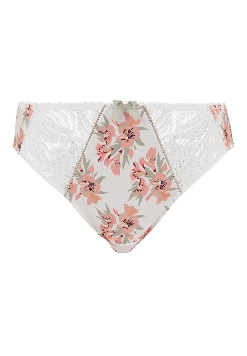 Slip Oriane Bouquets Blanc & Vert