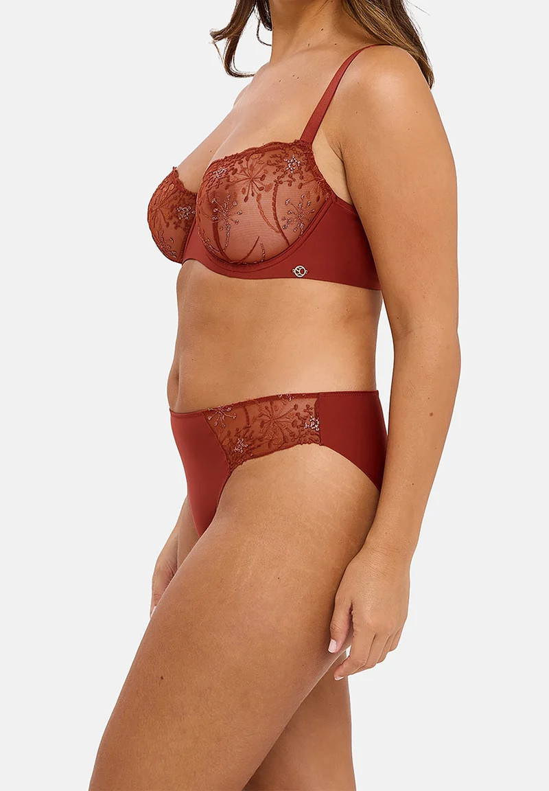 Slip Georgia Multicolore Fond Hénné