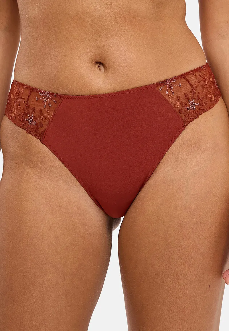 Slip Georgia Multicolore Fond Hénné