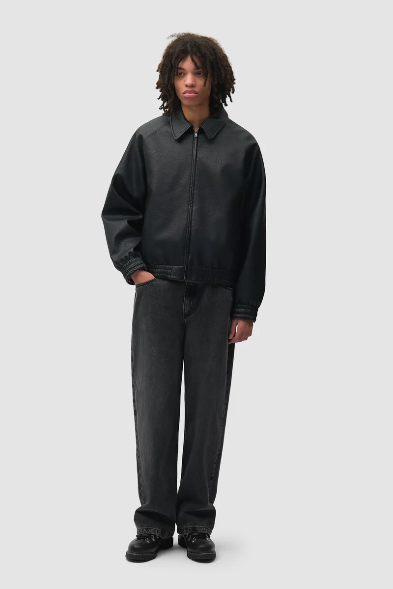 Arte Antwerp REVER LEATHER UNIFORM JACKET Black