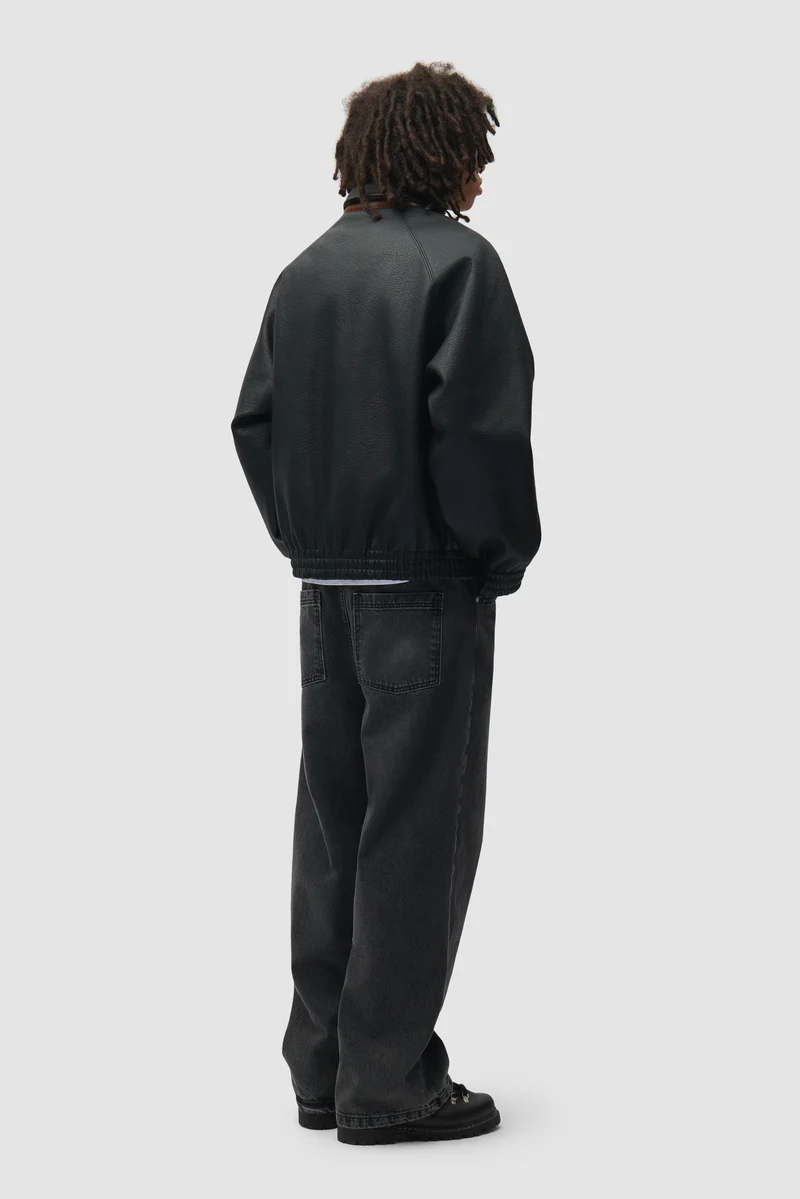 Arte Antwerp REVER LEATHER UNIFORM JACKET Black