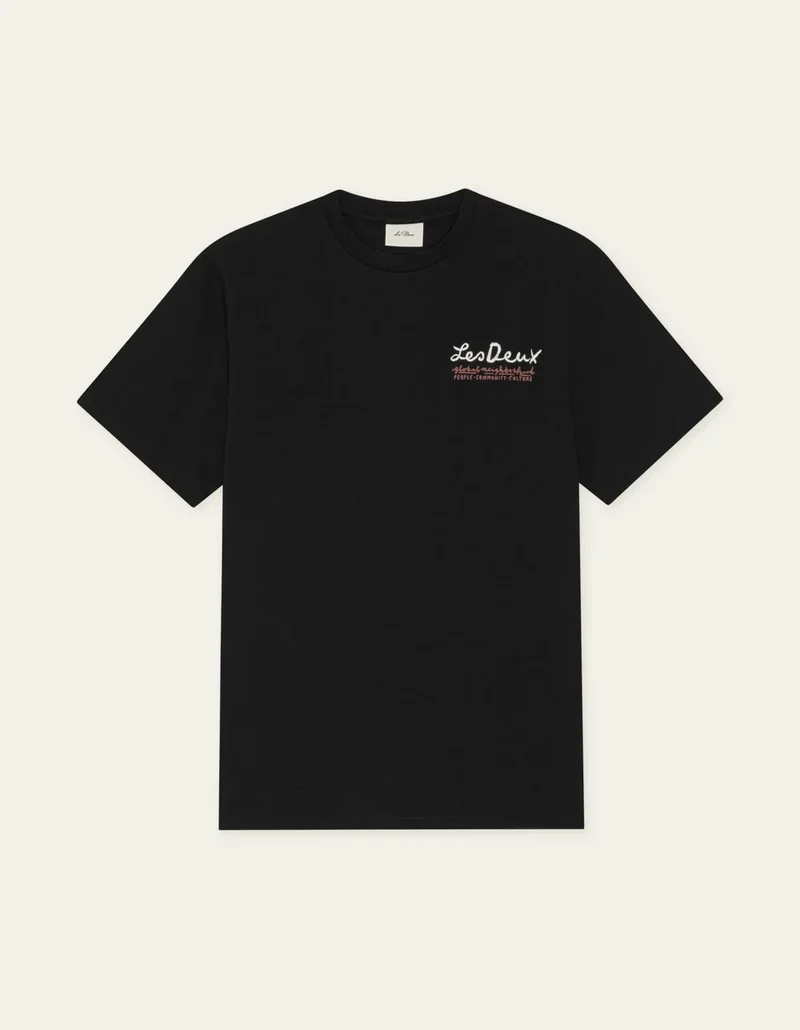 Les Deux RURAL S/S TEE Black