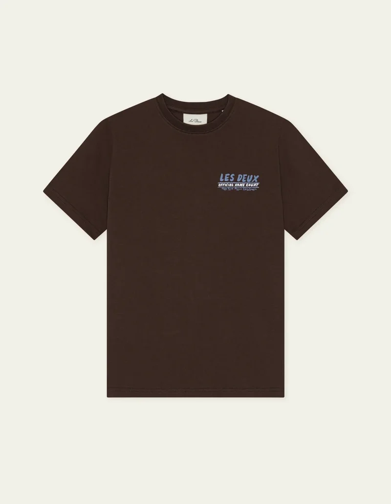 Les Deux RECORD S/S TEE Mole Brown
