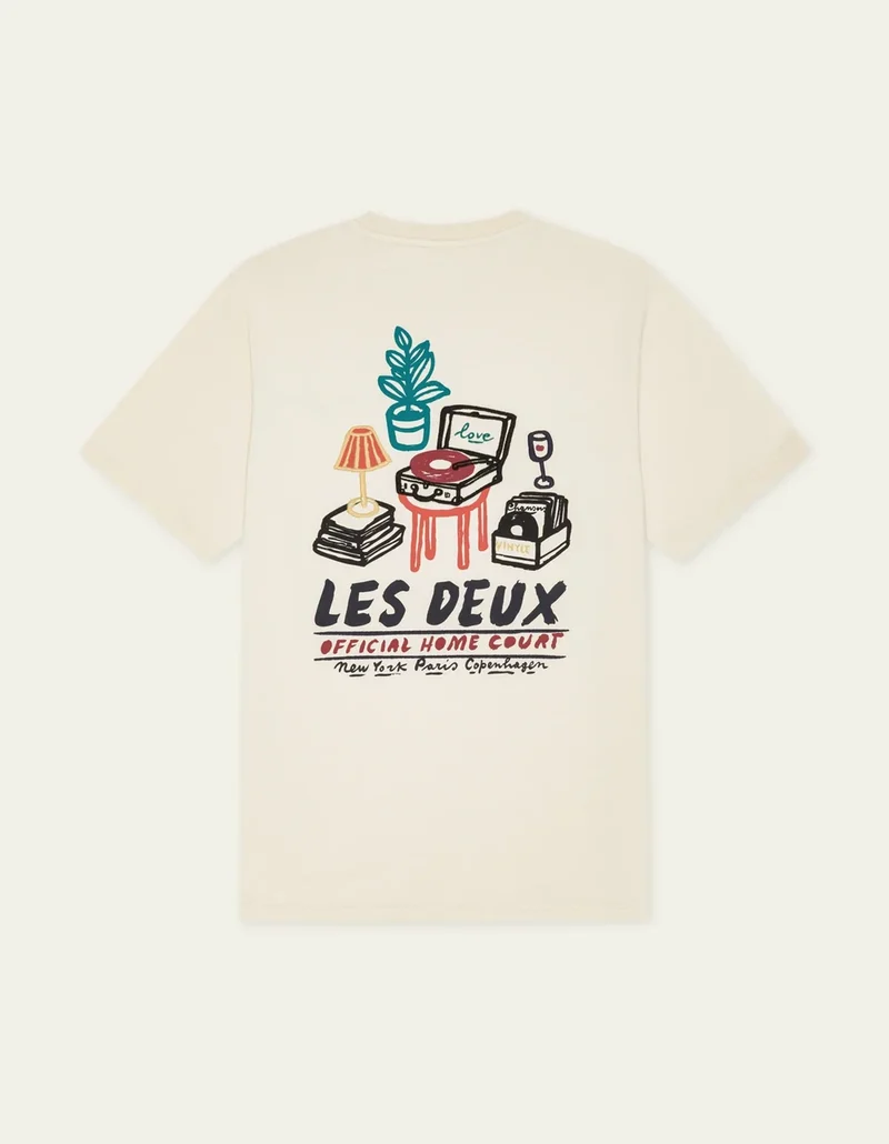 Les Deux RECORD S/S TEE Ivory