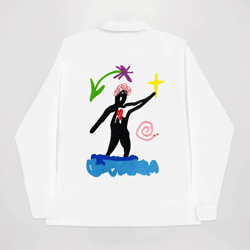 Le surfeur - White