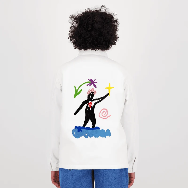 Le surfeur - White