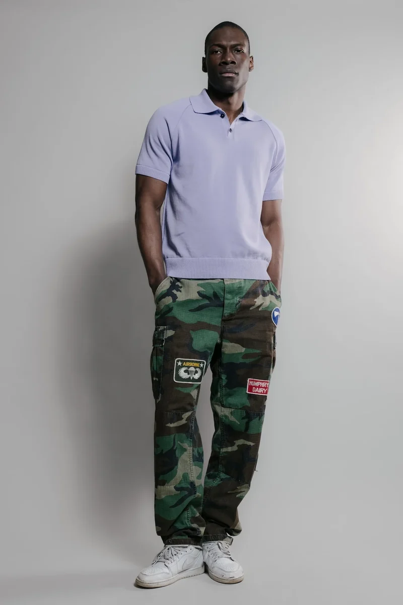 Nitto knitwear - SEVAN polo - violet
