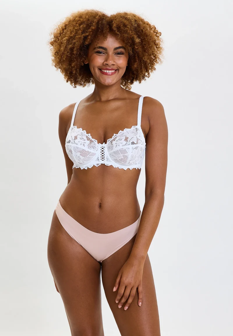 Lot de 3 tangas en microfibre Discrète Skin