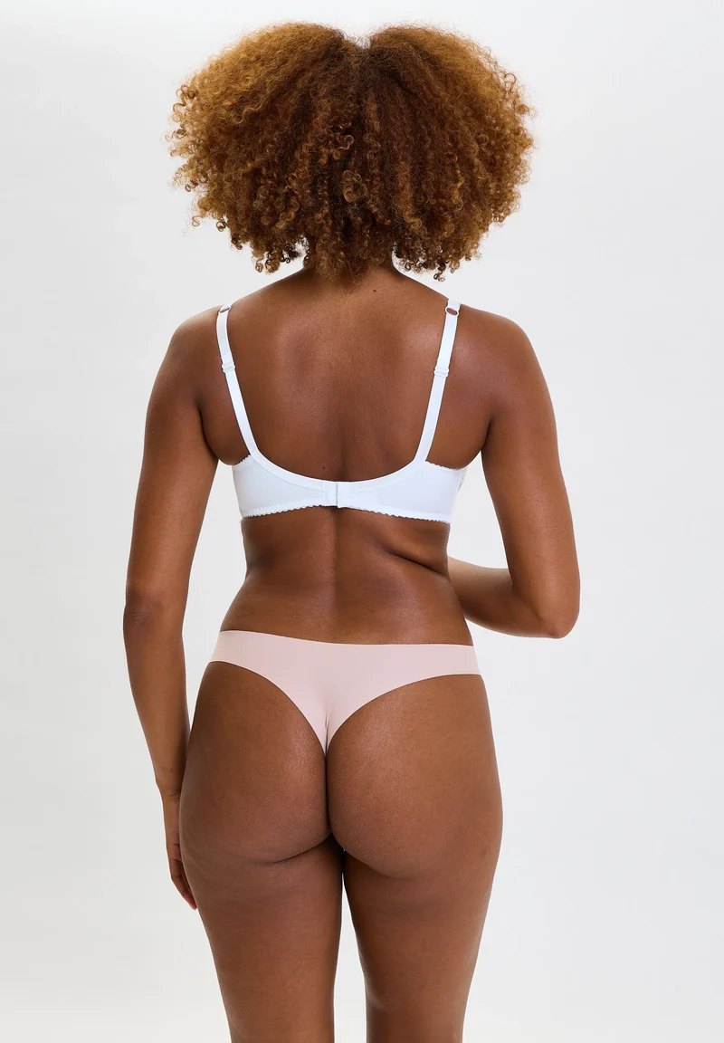 Lot de 3 tangas en microfibre Discrète Skin