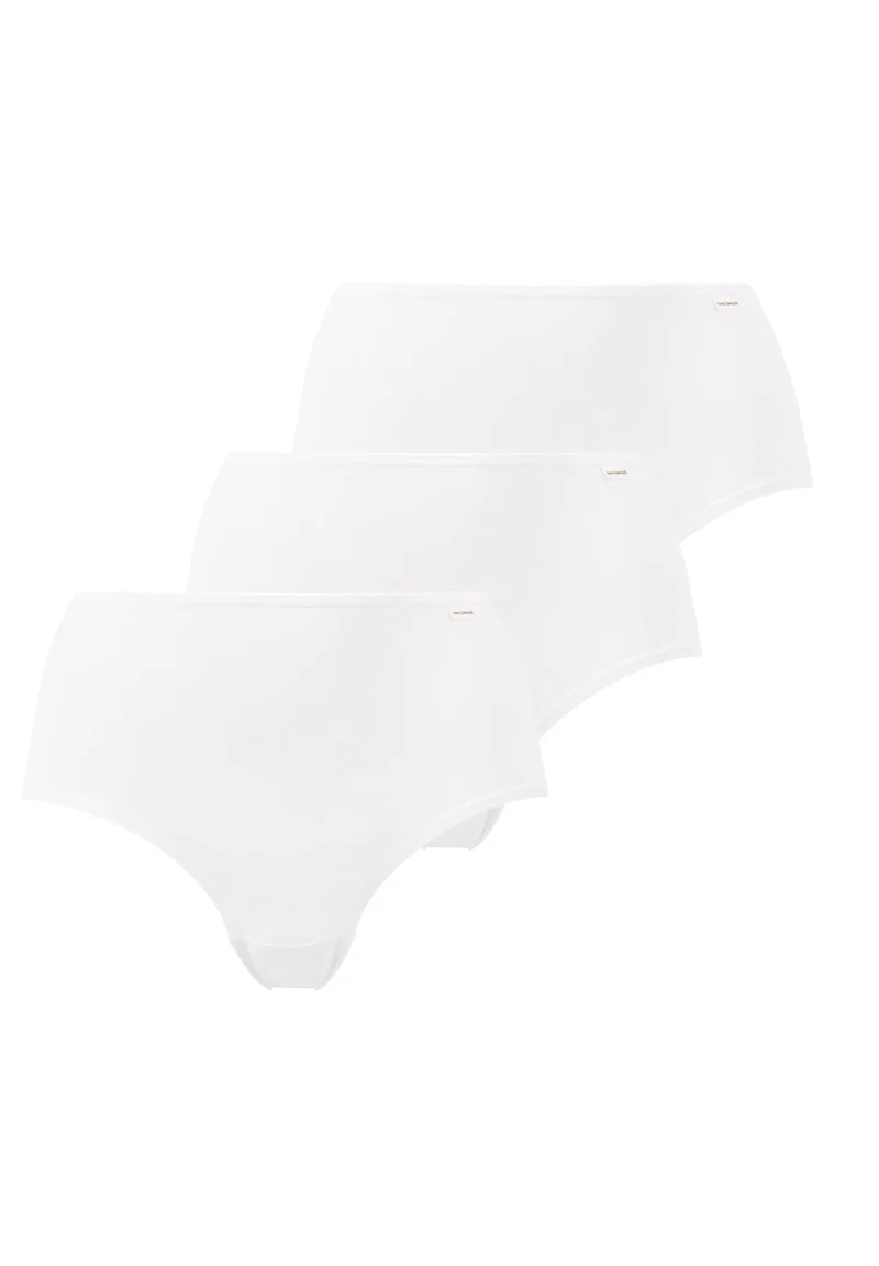 Lot de 3 shortys Simplement Coton Blanc