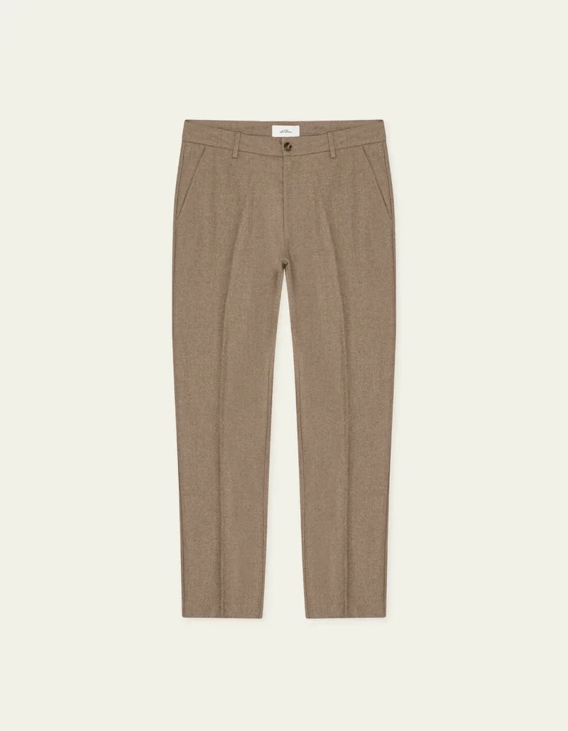Les Deux WOOL REG SUIT PANTS Caribou