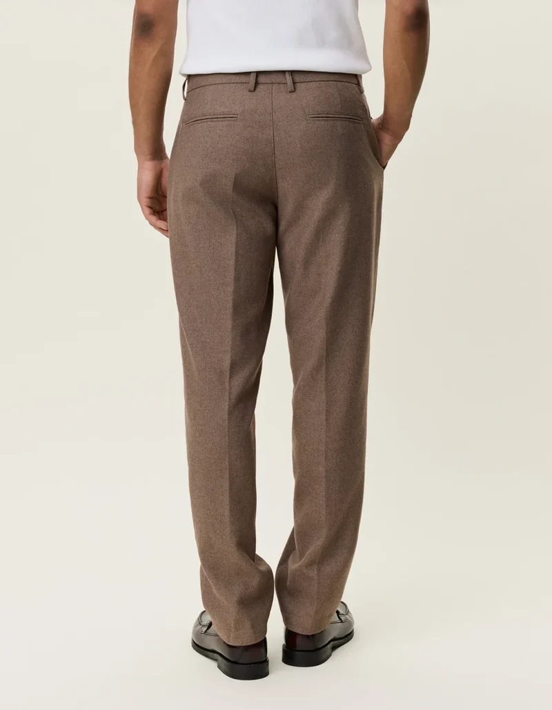 Les Deux WOOL REG SUIT PANTS Caribou