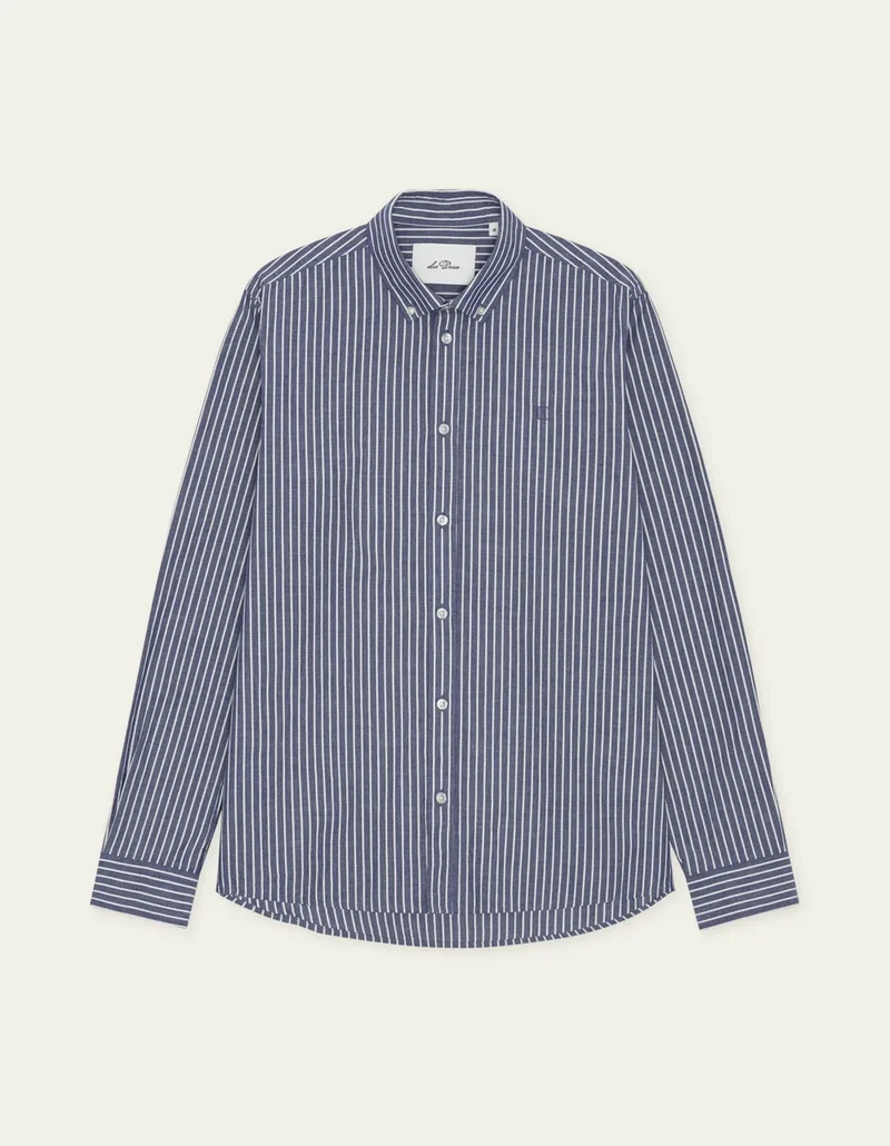 Les Deux LIGHT OXFORD STRIPED SHIRT Blueprint