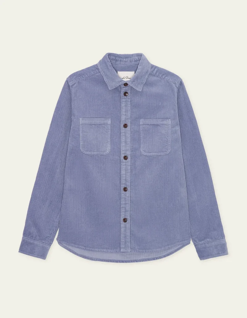 Les Deux CORDUROY OVERSHIRT Sweet Lavender Purple