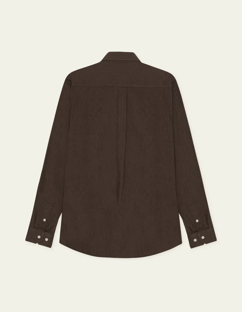 Les Deux SOFT FLANNEL SHIRT Delicioso Brown