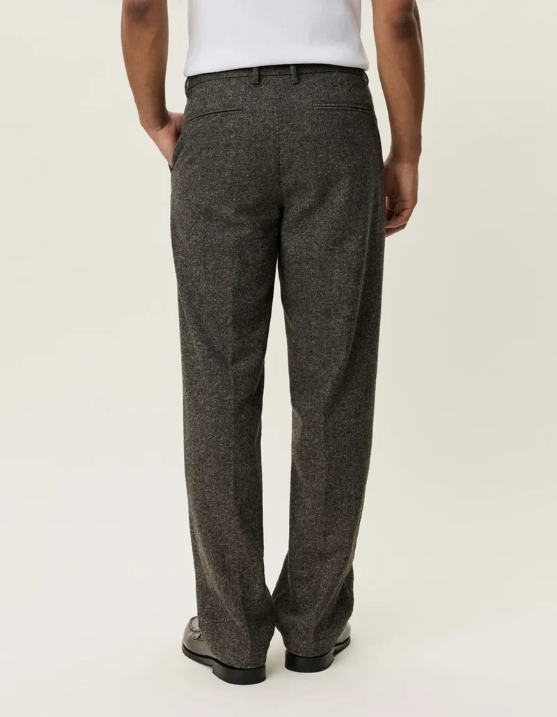 Les Deux WOOL MELANGE SLACK PANTS Caribou