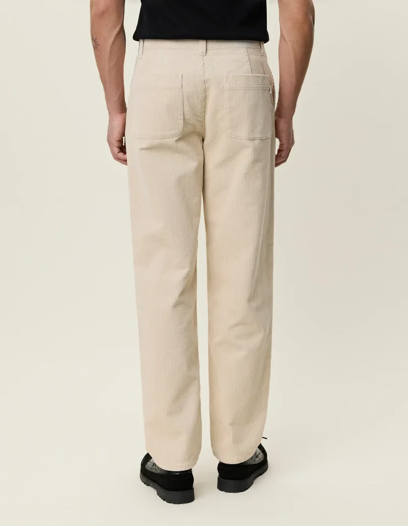 Les Deux CORDUROY TAPERED PANTS Ivory