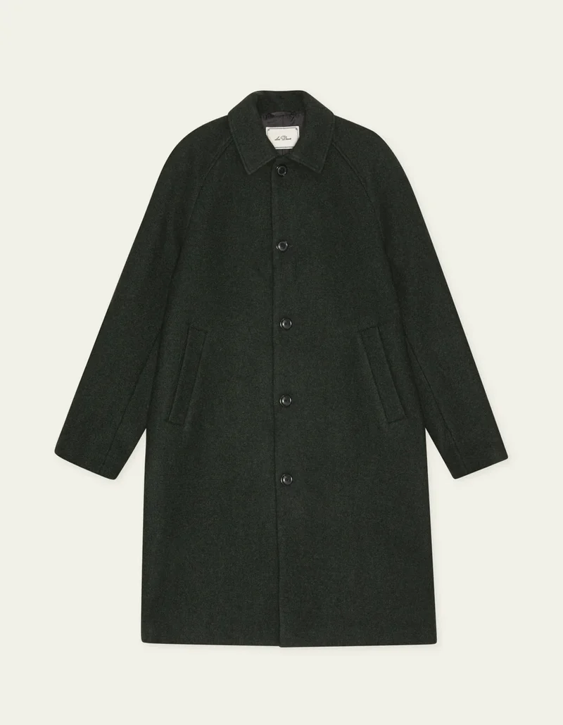 Les Deux SOLID WOOL COAT Rosin Green
